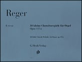 Reger Thirty Little Chorale Organ sheet music cover